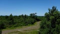 Dirt Road in Pocono Mountains Royalty Free Stock Photo