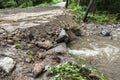 Dirt Road Repair of Culvert