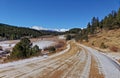 Dirt Road, Rocky Mountains, Colorado Royalty Free Stock Photo