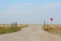 Dirt road and rural highway