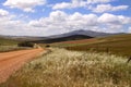 A dirt road in rural Kwazulu Natal Midlands, South Africa