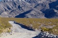 The dirt road to Lost Burro Gap near Teakettle Junction in Death Valley National Park, California, USA