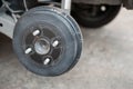 Dirt wheel without tire Royalty Free Stock Photo
