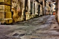 Dirty alley Royalty Free Stock Photo