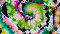 Dirty Art. Colorful Rainbow Texture. Tie Dye Royalty Free Stock Photo