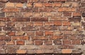 old red brick wall texture background Royalty Free Stock Photo