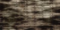 Dirty brown wooden old surface with scratched parts and nails. Grunge wood with pine texture.