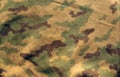 Dirty camouflage cloth with blur effect Royalty Free Stock Photo