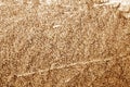 Dirty car surface in brown tone. Royalty Free Stock Photo