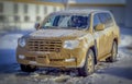 Dirty car. Royalty Free Stock Photo