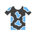 Dirty Clothes icon vector image. Royalty Free Stock Photo