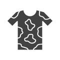 Dirty Clothes icon vector image. Royalty Free Stock Photo