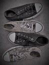 Dirty Converse Allstars Royalty Free Stock Photo