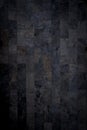 Dirty dark marble wall tile texture background