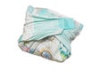 Dirty diapers Royalty Free Stock Photo