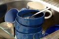 Dirty dishes Royalty Free Stock Photo