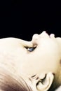 Dirty Doll Profile Royalty Free Stock Photo