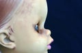 Dirty Doll Profile Royalty Free Stock Photo