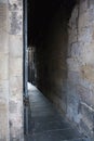 Empty passage way historic Edinburgh Scotland Royalty Free Stock Photo