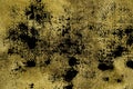 Grunge dirty Ultra yellow Concrete cement texture, stone surface, rock background Royalty Free Stock Photo