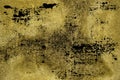 Grunge dirty Ultra yellow Concrete cement texture, stone surface, rock background Royalty Free Stock Photo