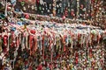 Dirty Gum Wall Royalty Free Stock Photo