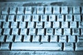 Dirty keyboard Royalty Free Stock Photo