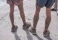 Dirty Legs afer the aqua fewo run