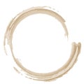 Dirty mark round artistic watercolor background element