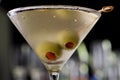 Dirty martini