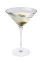 Dirty Martini cocktail Royalty Free Stock Photo