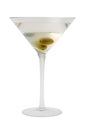 Dirty Martini cocktail Royalty Free Stock Photo