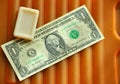 Dirty money concept Royalty Free Stock Photo