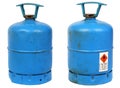 Dirty old butane cylinders