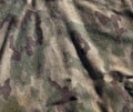 Dirty old camouflage cloth pattern. Royalty Free Stock Photo
