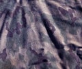 Dirty old camouflage cloth pattern. Royalty Free Stock Photo