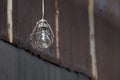 Dirty old light bulb Royalty Free Stock Photo