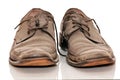 Dirty Old Shoes Royalty Free Stock Photo