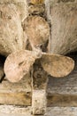 Dirty Propeller of an Old Boat