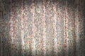 Dirty and rusty galvanized iron plate Royalty Free Stock Photo