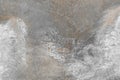 Dirty streaks of white and gray paint on the surface of old metal abstract steel pattern texture background grunge Royalty Free Stock Photo