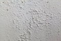 Dirty and swollen paint wall