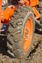 Dirty Tractor Tire