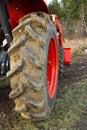 Dirty Tractor Tire