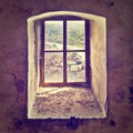 Dirty Window Royalty Free Stock Photo