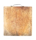 Dirty wooden cutting board