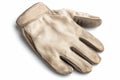 Dirty work gloves isolated on white background Royalty Free Stock Photo