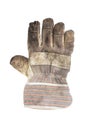 Dirty working glove Royalty Free Stock Photo