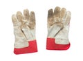 Dirty working gloves Royalty Free Stock Photo