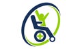 Disability Care Logo Design Template